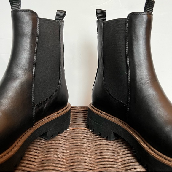 Sam Edelman LAGUNA CHELSEA BOOT, black leather, 8.5 - Picture 7 of 13